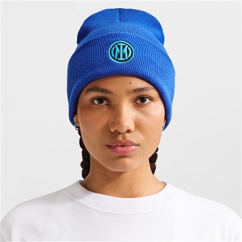 Inter F.C. Peak-beanie - blå
