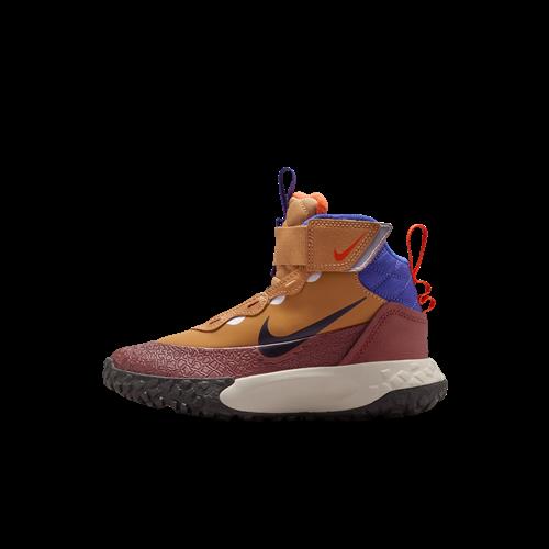 Nike Terrascout-sko til mindre børn med reflekterende detaljer - brun