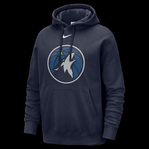Minnesota Timberwolves Club Nike NBA-hættetrøje til mænd - blå