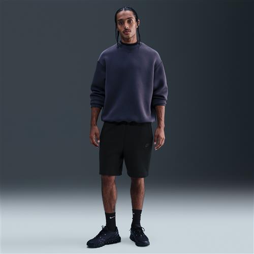 Nike Tech-fleeceshorts til mænd - sort