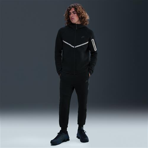 Nike Tech-joggers i fleece med reflekterende detaljer til mænd - sort