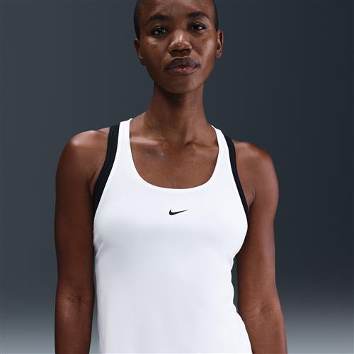Nike Pro Dri-FIT-tanktop til kvinder - hvid