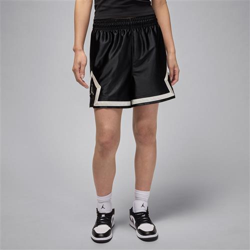 Jordan Sport Dri-FIT Diamond-shorts (10 cm) med print til kvinder - sort