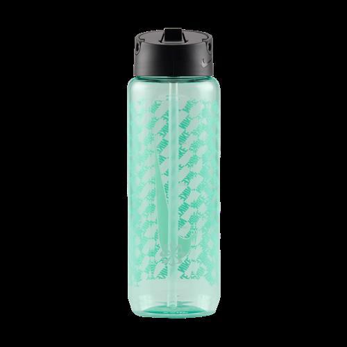 Nike Recharge Tritan-flaske med sugerør (710 ml) - grøn