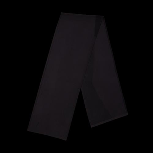 Maskinstrikket Jordan Airy-halstørklæde - sort