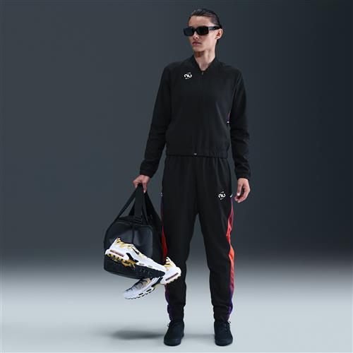 Vævet Nike United Academy Dri-FIT-fodboldtracksuit til kvinder - sort