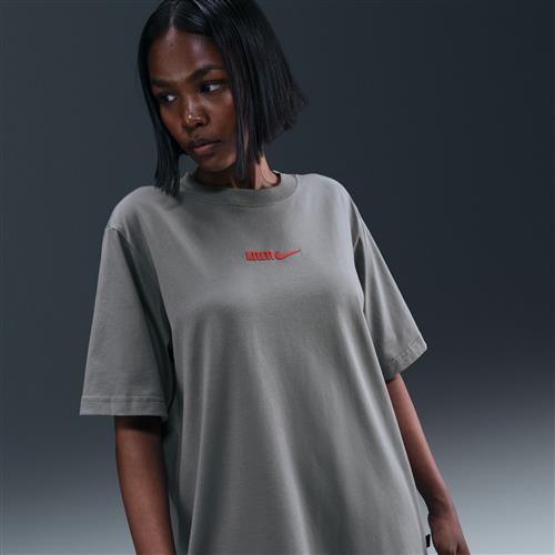 Club Atlético de Madrid Nike Football-T-shirt til kvinder - grå