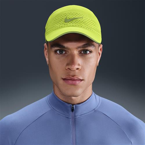 Ustruktureret Nike Fly Dri-FIT ADV-kasket med reflekterende design - grøn