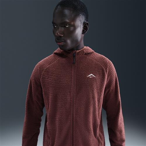 Nike Trail Dri-FIT-løbejakke i fleece til mænd - brun