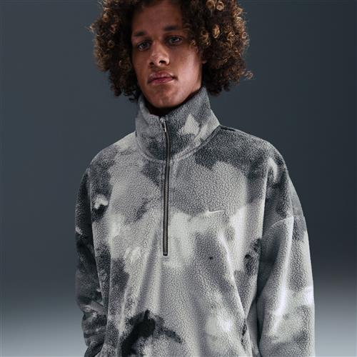 Nike Therma-FIT-jakke med halv lynlås til mænd - grå