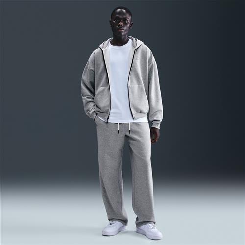 Nike Standard Issue Therma-FIT-basketballbukser med åbne manchetter til mænd - grå