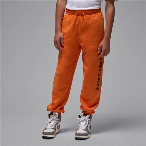 Jordan Essentials Baseline-bukser i fleece til større børn - Orange