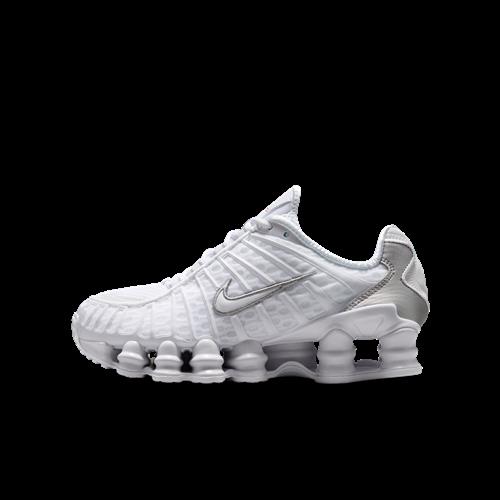 Nike Shox TL-sko til større børn - hvid