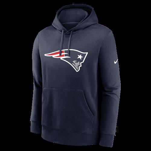 New England Patriots Nike NFL-hættetrøje til mænd - blå