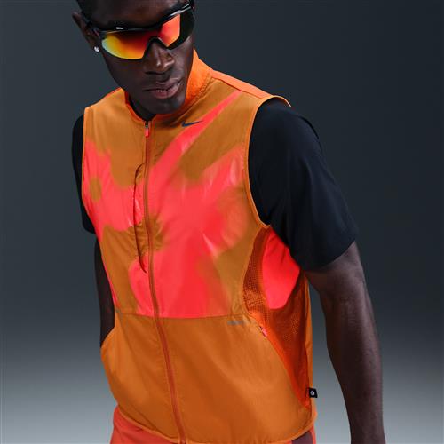 Nike Trail Aireez-løbeundertrøje til mænd - Orange