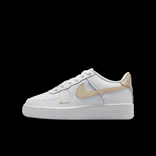 Nike Air Force 1-sko til større børn - hvid