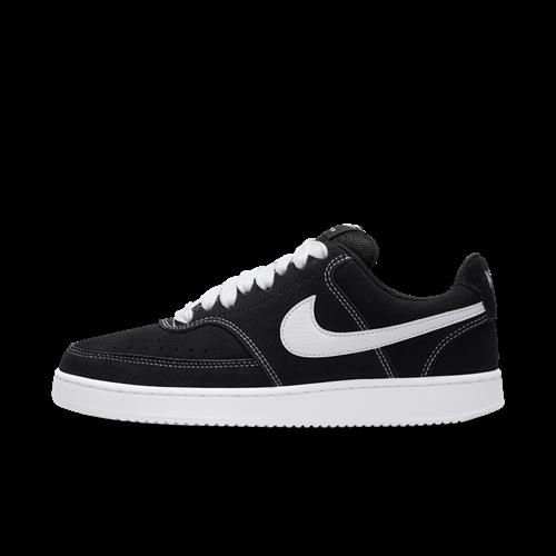 Nike Court Vision Low-sko til kvinder - sort