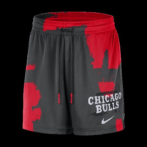 Chicago Bulls Courtside Jordan Dri-FIT NBA-træningsshorts i mesh til mænd - sort