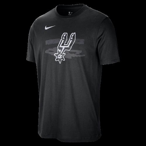 San Antonio Spurs Courtside Nike NBA-T-shirt til mænd - sort