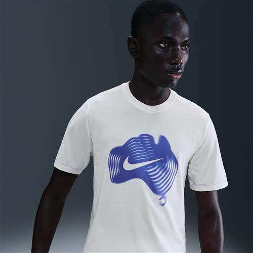 NikeCourt Dri-FIT tennis-T-shirt til mænd - hvid