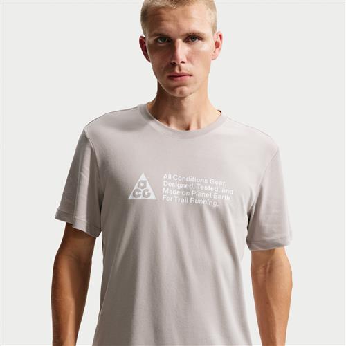 Nike ACG Dri-FIT-trailløb-T-shirt til mænd - grå