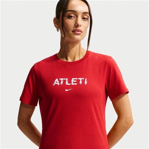 Club Atlético de Madrid Nike Football-T-shirt til kvinder - rød