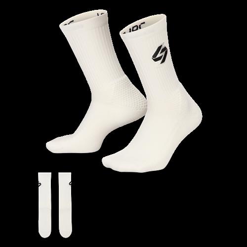 Luka Elite stødabsorberende Crew-strømper - hvid