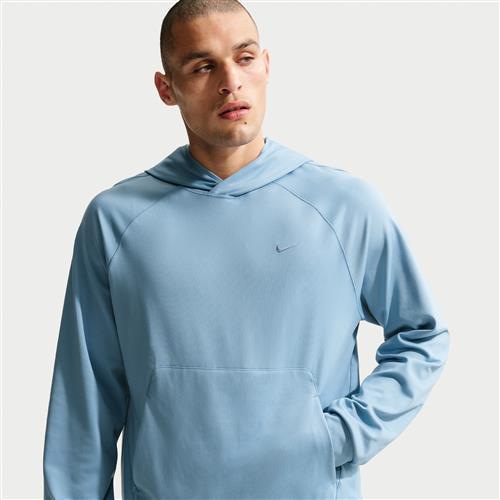 Nike Primary NanoKnit Dri-FIT Performance-hættetrøje med UV-beskyttelse til mænd - blå