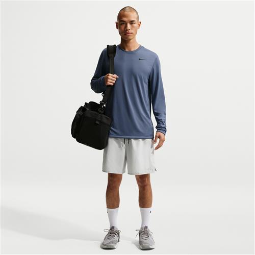 Alsidige Nike Unlimited-Dri-FIT-shorts (18 cm) uden for til mænd - grå