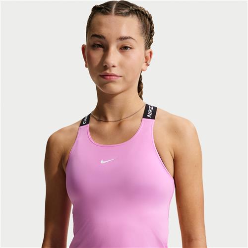 Nike Pro Dri-FIT-tanktop til større børn (piger) - lilla