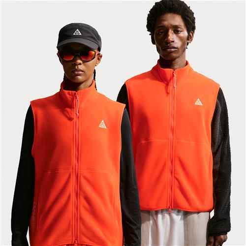 Nike ACG "Wolf Tree"-vest med lynlås i fuld længde - Orange