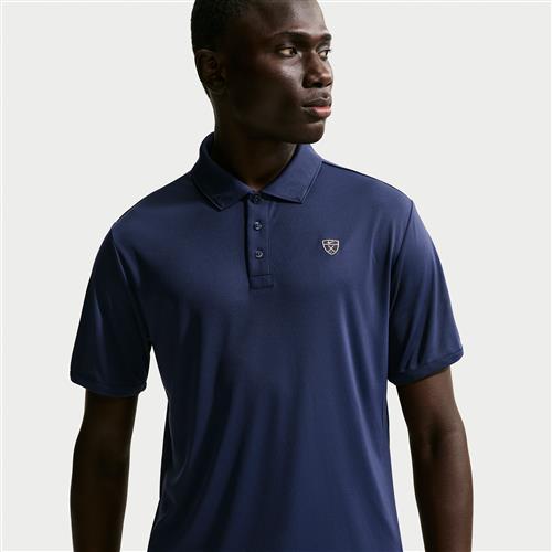 Nike Par Dri-FIT-golfpolo til mænd - blå