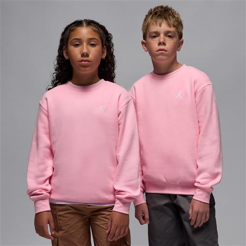 Jordan Brooklyn Fleece-crewtrøje til større børn - Pink
