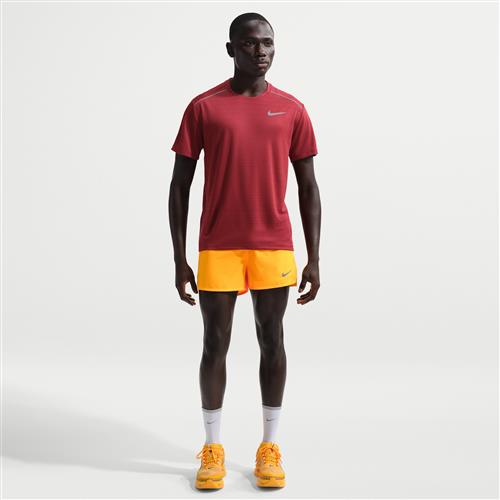 Nike Fast Dri-FIT-løbeshorts med indershorts (8 cm) til mænd - Orange