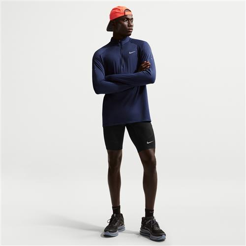 Nike Stride Dri-FIT-løbetights i halv længde til mænd - sort