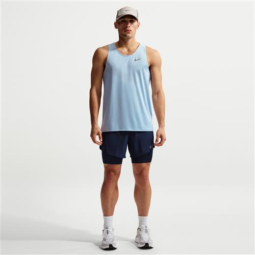 Nike Stride Dri-Fit-hybridløbeshorts til mænd (13 cm) - blå