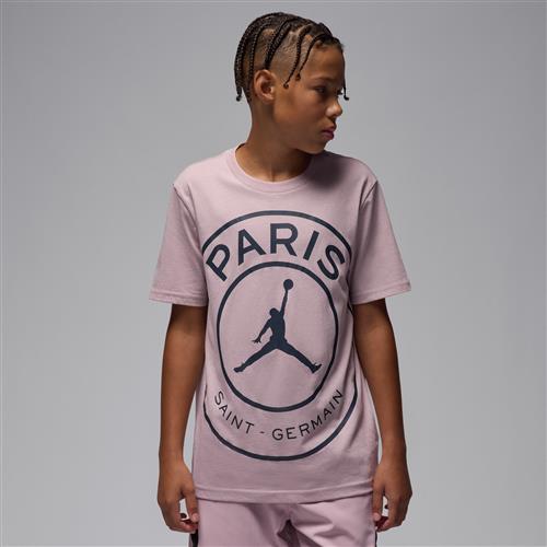 Jordan Paris Saint-Germain-T-shirt til større børn - Pink