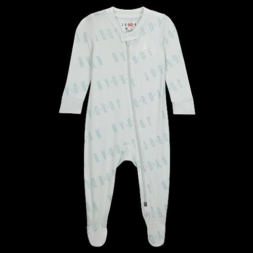 Jordan Bubble-heldragt med fødder til babyer (0-9 mdr.) - hvid