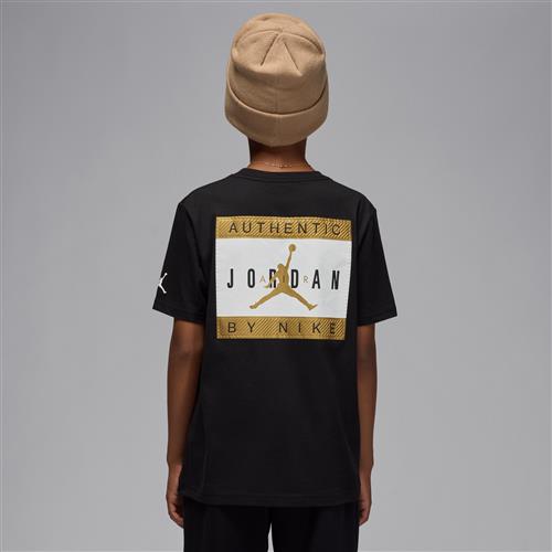 Jordan Authentic Label-T-shirt til større børn - sort