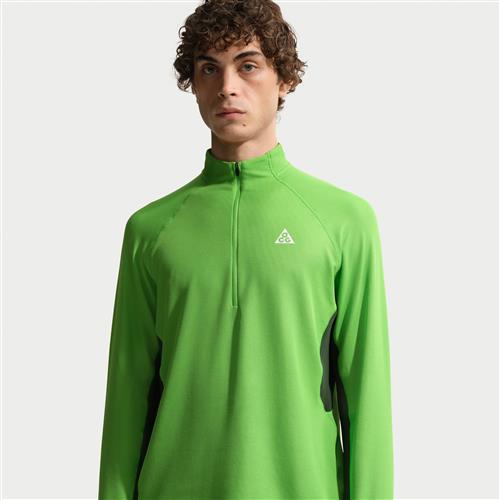 Nike ACG Dri-FIT-trailløbetop med 1/4-lynlås til mænd - grøn