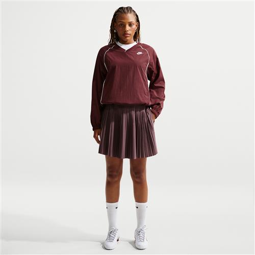 Nike – plisseret nederdel til kvinder - lilla