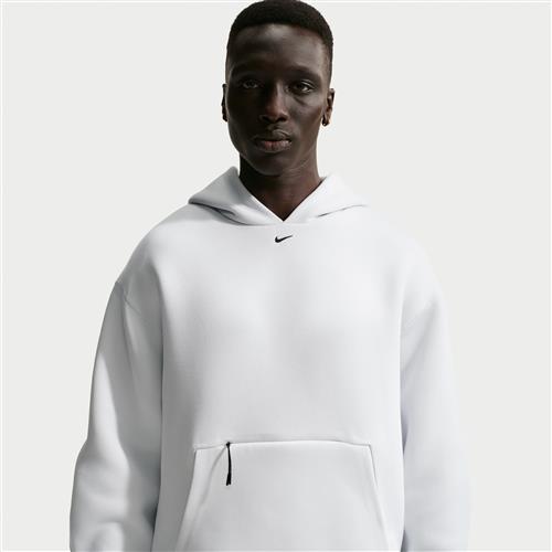 Nike Tech-fleecehættetrøje til mænd - hvid