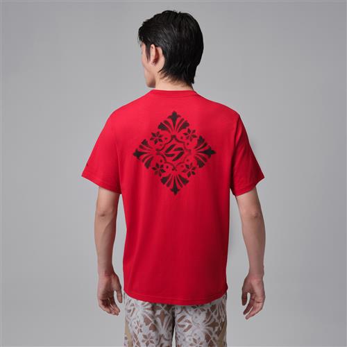 Luka-T-shirt til mænd - rød