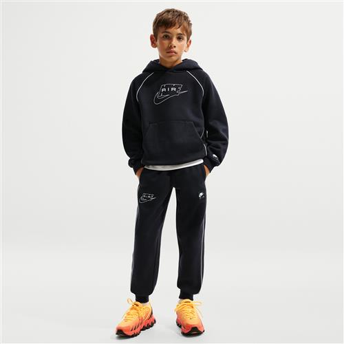Nike Air-joggers i fleece til større børn - sort