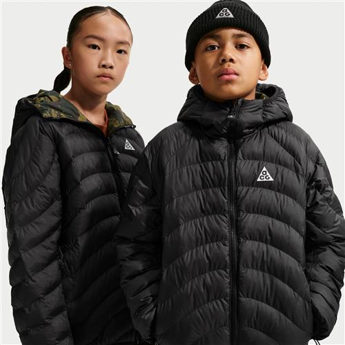 Nike ACG "Lava Flow" Therma-FIT ADV-jakke til større børn - sort