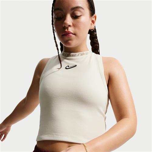 Nike Dri-FIT-tanktop til større børn (piger) - brun