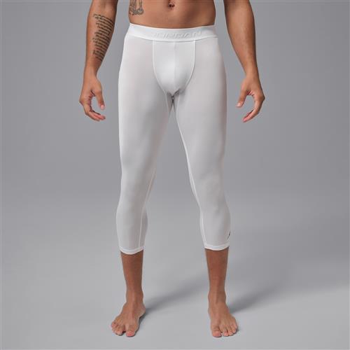 Jordan Sport Essentials Dri-FIT-tights i 3/4-længde til mænd - hvid