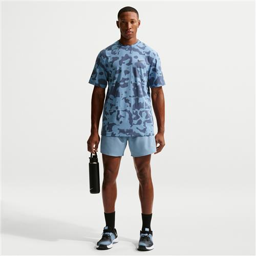 Alsidige Nike Challenger-Dri-FIT-2-i-1-løbeshorts (13 cm) til mænd - blå