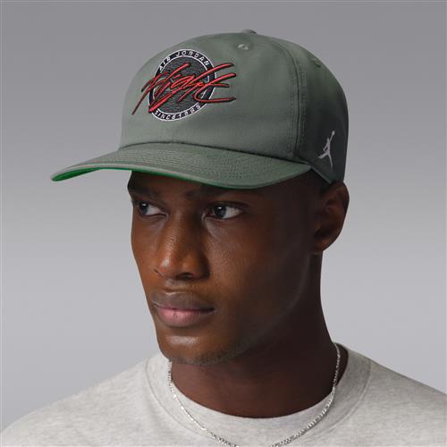 Ustruktureret Jordan Flight Pro-kasket med flad skygge - grøn