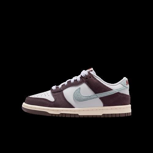 Nike Dunk Low SE-sko til større børn - hvid